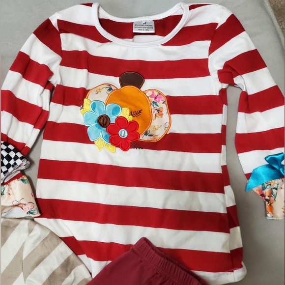 Dash of glitter Size Medium Size 3T Lot of 6 items 2 Complete Outfits EUC - Picture 5 of 12